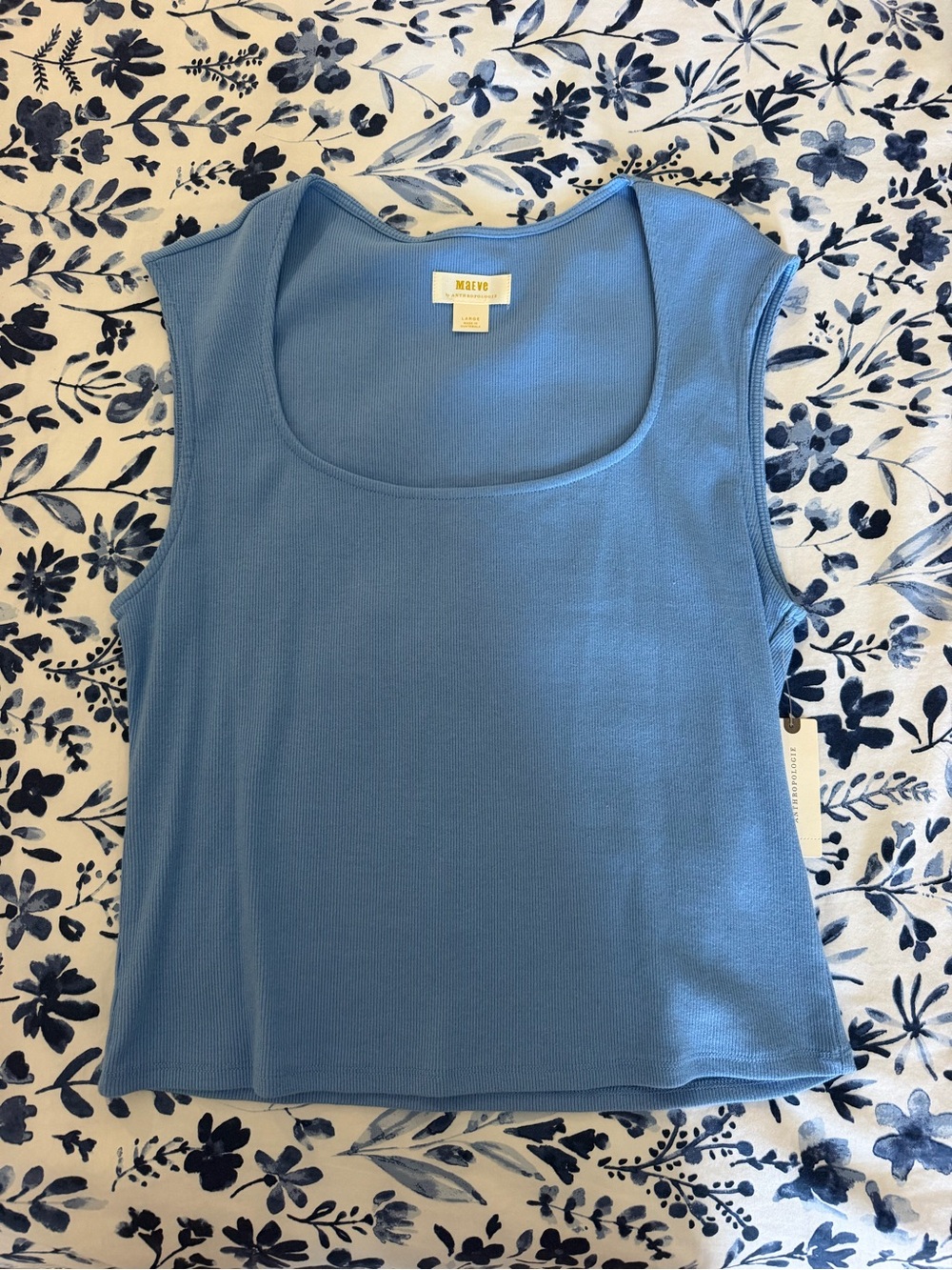 Anthropologie Ribbed Tank Top